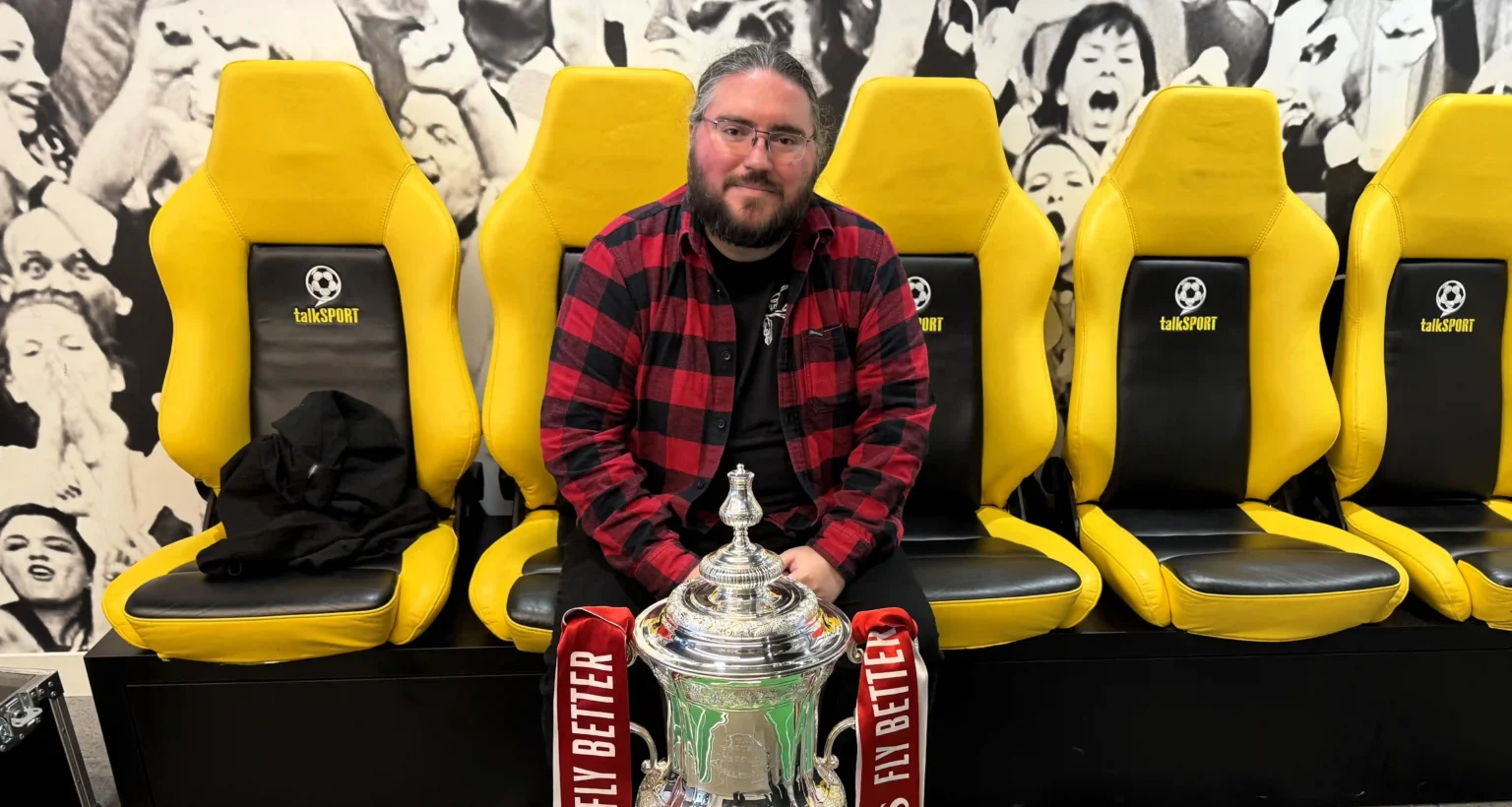 Football superfan kicks off FA Cup journey following a winner from each