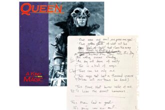 Handwritten lyrics for Queen’s ‘Who Wants to Live Forever’ and ‘A Kind of Magic’, penned by Freddie Mercury, set to fetch £150,000 at auction. A rare glimpse into Queen's legacy.