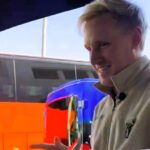 Jamie Laing hilariously mistaken for Ellen DeGeneres by Hollywood tour bus tourists; the viral moment has TikTok fans “screaming” and Sophie Habboo in stitches.