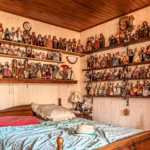 Urban explorer finds abandoned French house filled with hundreds of haunting Santon dolls, frozen in time, sparking intrigue and chills among viewers.