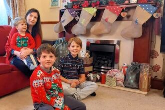 Frugal mum saves over £500 on Christmas by gifting second-hand and freebie items, teaching her kids valuable lessons on budgeting and finding joy in thoughtful giving.