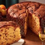 Fortnum & Mason’s 22lb luxury panettone, priced at £495, is a festive showstopper made with Australian raisins, candied oranges, and Madagascar vanilla, free from preservatives.