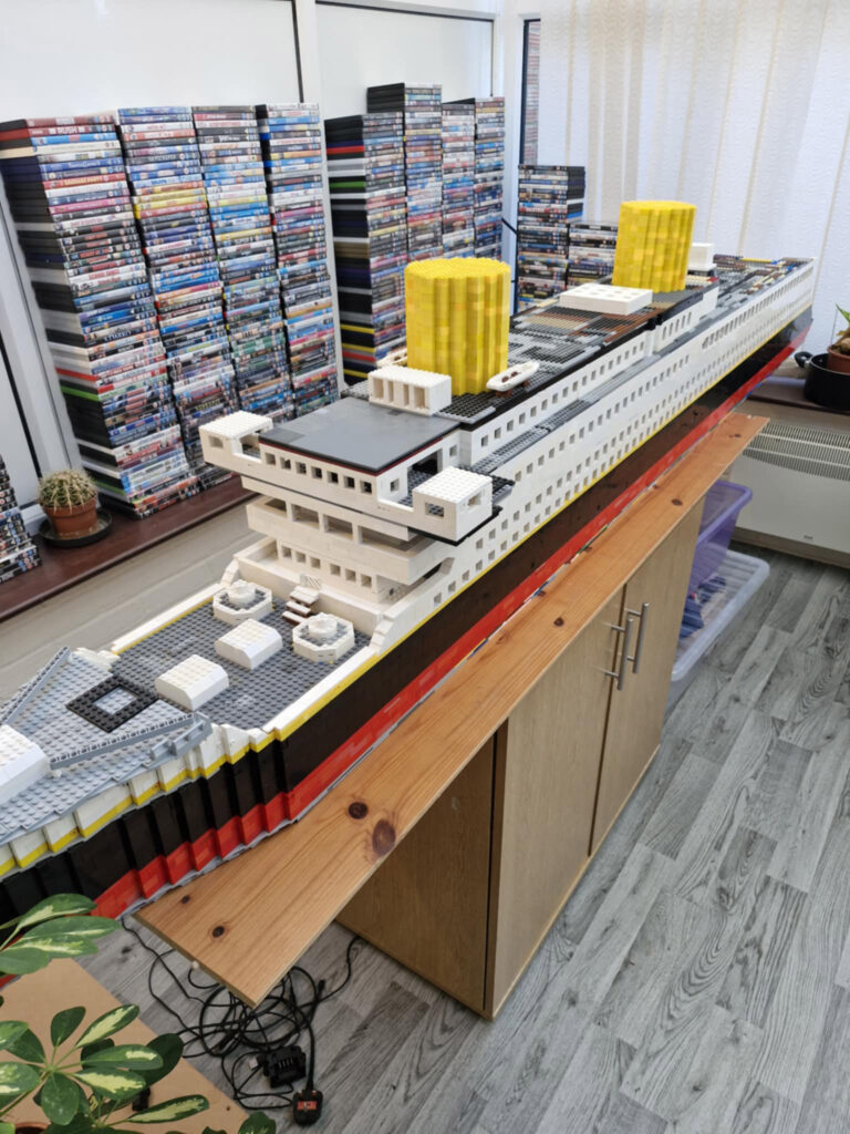 Autistic model maker builds a 13ft Lego Titanic replica from memory, aiming for 20ft. Jack Moore seeks brick donations to complete his stunning three-year project.