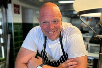 Celebrity chef Tom Kerridge, 51, is now coaching rugby for Marlow RUFC, inspired by his 8-year-old son's passion for the sport, while juggling his Michelin-starred restaurants.