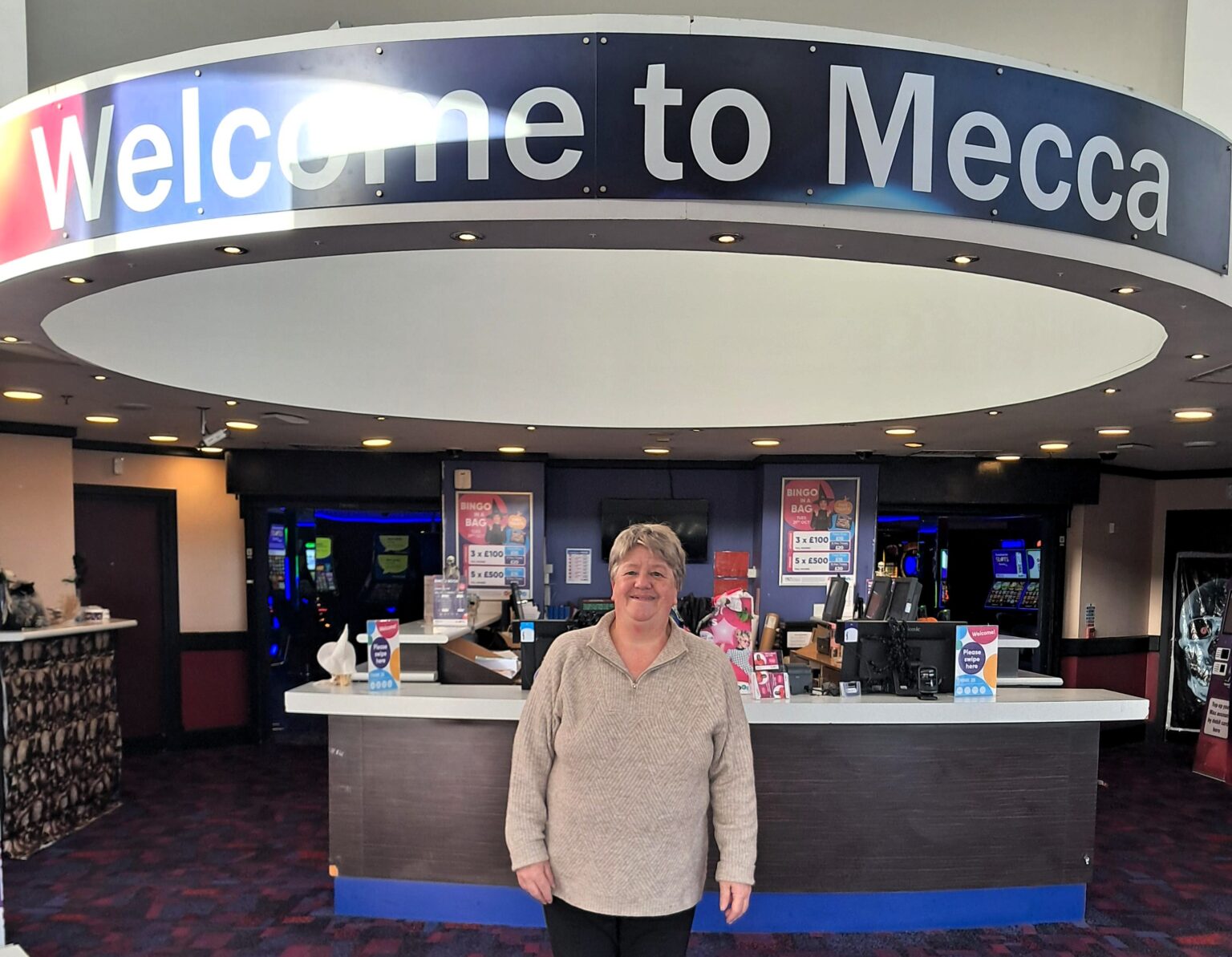 Two Scottish bingo players score £50,000 jackpots in the same game, 80 miles apart, at Mecca Bingo clubs in Dundee and Glasgow – an unforgettable night for both!