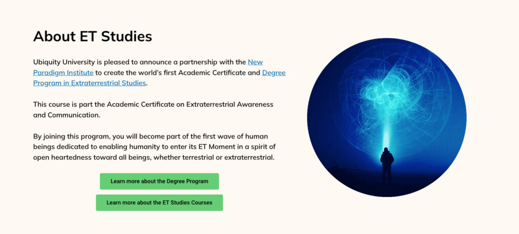 Students can now study UFOs with a focus on the Rendlesham Forest Incident, Britain's "Roswell," in a groundbreaking course at Ubiquity University.