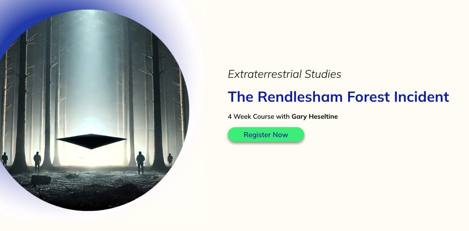 Students can now study UFOs with a focus on the Rendlesham Forest Incident, Britain's "Roswell," in a groundbreaking course at Ubiquity University.