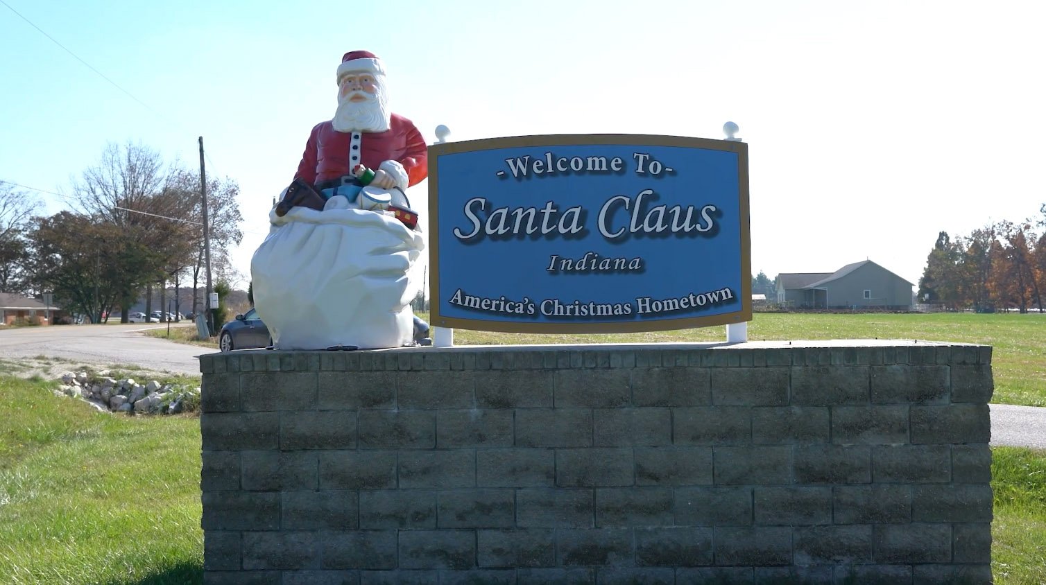 ‘I live in a town called Santa Claus and celebrate Christmas all year ...