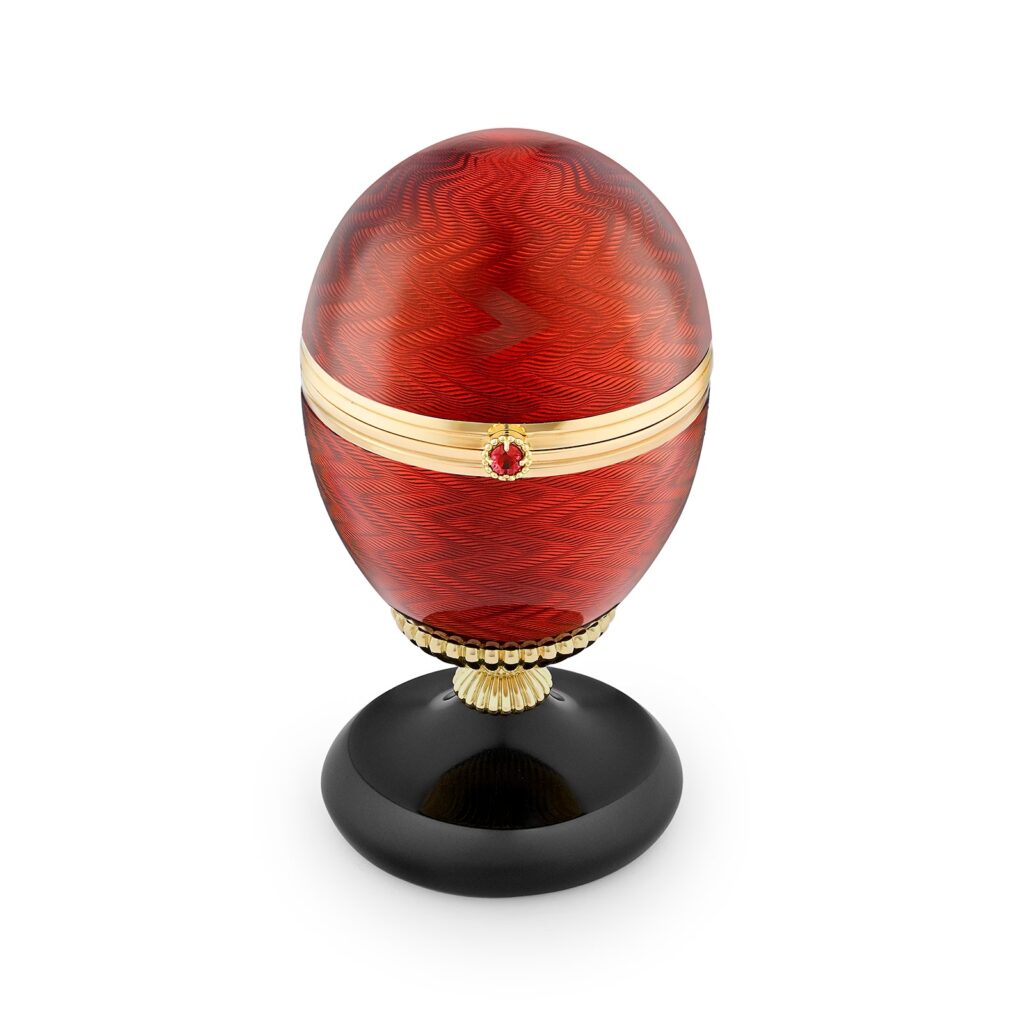 Not feeling festive? Easter arrives early with Fabergé's £58,080 golden egg. Featuring diamonds, a ruby, and a delicate wild rose, it's a rare heirloom with only 10 editions.