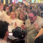 Amanda Holden and Alan Carr light up Málaga at a festive Christmas lights switch-on while filming their new series Alan & Amanda’s Spanish Job, delighting fans in Spain.