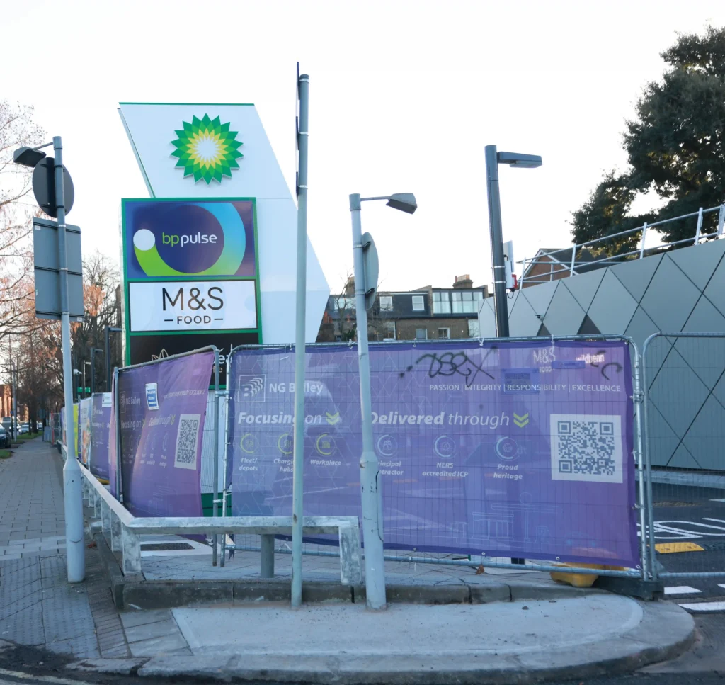 BP is transforming its Hammersmith station into a high-power EV charging hub, ditching petrol pumps entirely. Drivers can charge 100 miles in just 15 minutes!