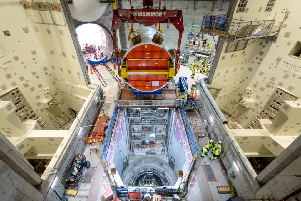 The UK’s first new nuclear power station in 30 years, Hinkley Point C, has installed a 500-tonne reactor. Set to power 6 million homes by 2030, it marks a milestone in clean energy.