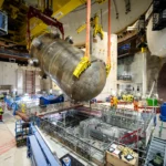 The UK’s first new nuclear power station in 30 years, Hinkley Point C, has installed a 500-tonne reactor. Set to power 6 million homes by 2030, it marks a milestone in clean energy.