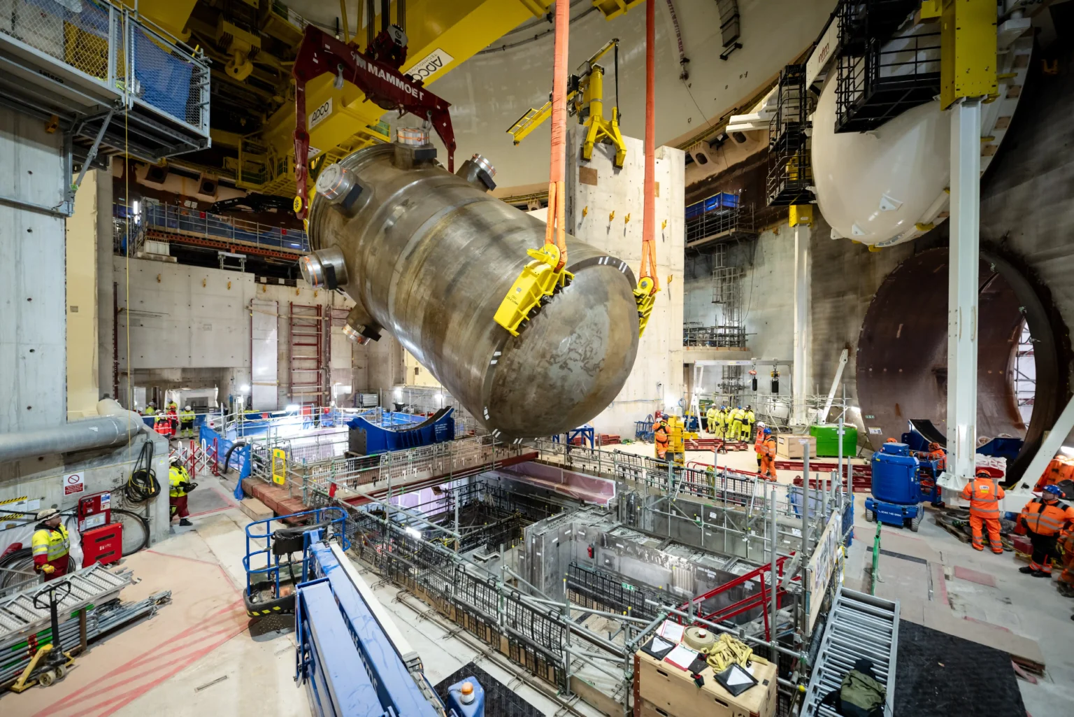 The UK’s first new nuclear power station in 30 years, Hinkley Point C, has installed a 500-tonne reactor. Set to power 6 million homes by 2030, it marks a milestone in clean energy.