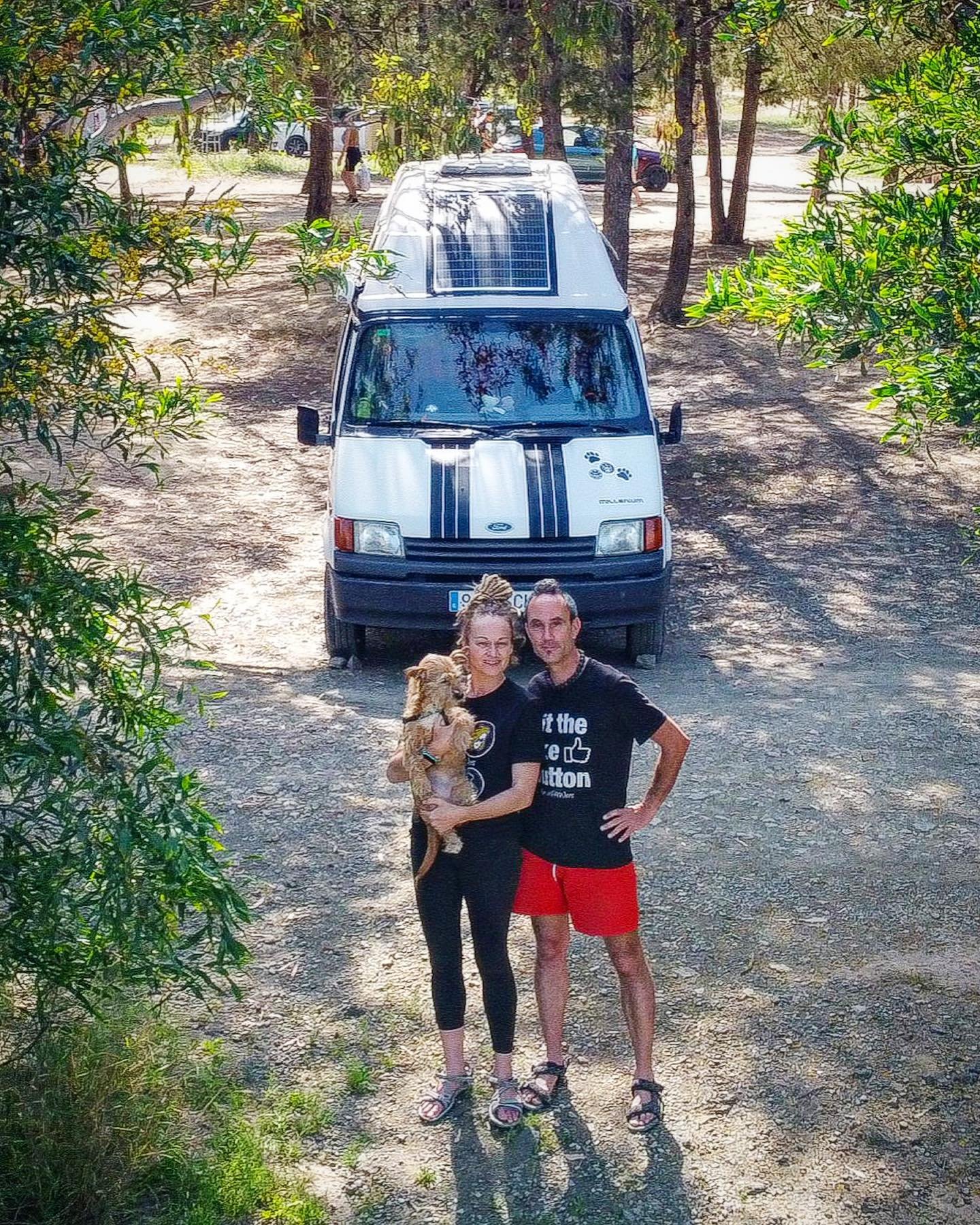 British van life couple reveal what it’s like to spend Christmas in ...