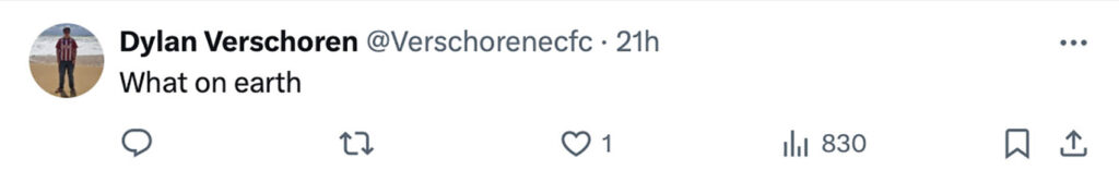 Social media comment on the post of Exeter City fan takes a post-match dip in a motorway service station sink after a 2-0 loss to Stockport County, splitting opinions with his bizarre antics.