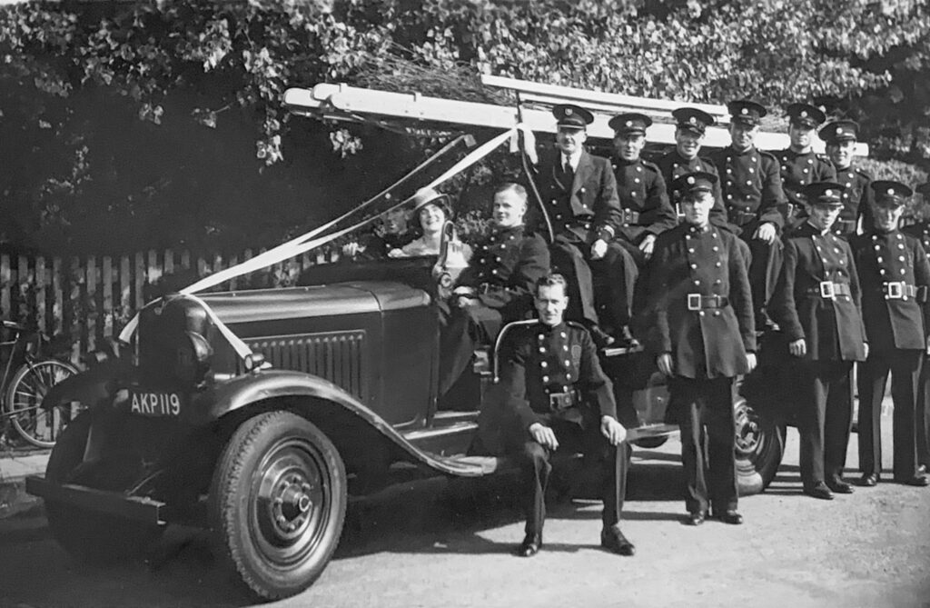 A family was reunited with a WWII firefighter’s photo album, saved from a car set for scrap. The album reveals Albert Scrivens’ dual roles as a heroic fireman and photographer.