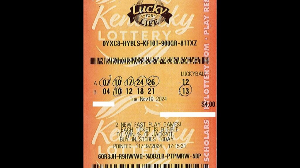 Man wins £393,885 after playing the same lottery numbers for nine years but misses the jackpot by one digit. The Kentucky winner plans to pay off debts and reset his life.