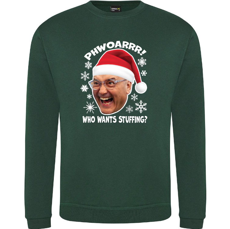 Gregg Wallace-themed Christmas jumpers with cheeky slogans like "Phwoar! Who Wants Stuffing?" are selling fast on Etsy, cashing in on the scandal surrounding the former MasterChef host.