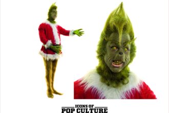 Jim Carrey’s iconic Grinch costume from the festive classic is up for auction! Starting at $55K, this one-of-a-kind piece of movie history could be yours.