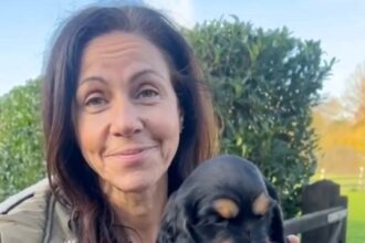 TV presenter Julia Bradbury faces backlash for choosing a breeder for her new puppy instead of rescuing one, sparking debate amidst the season of abandoned pets.