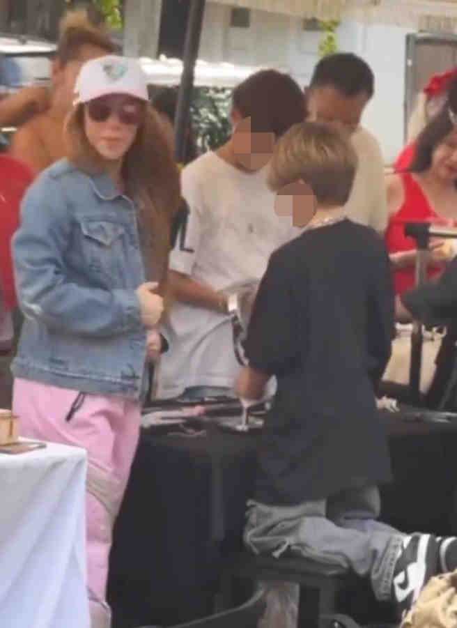 Shakira spotted supporting her 9-year-old son Sasha's 'Bad Boyz' brand at a Miami bazaar, showcasing his jewelry and T-shirts while charming local shoppers.