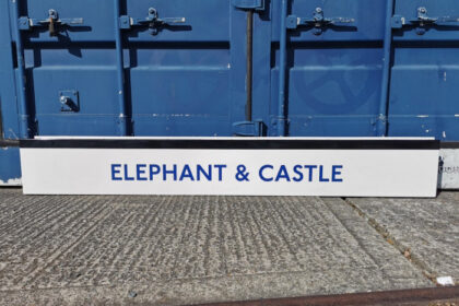 Own a piece of London Underground history! Decommissioned station signs, priced from £195 to £1,950, are now on sale. Iconic, heavy, and perfect for train enthusiasts!