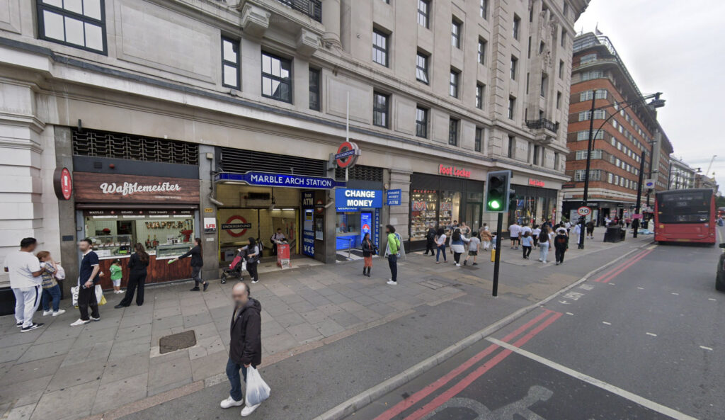 A London Tube train faced delays after a 6ft soft toy chilli pepper ended up on the tracks near Marble Arch, sparking humor and frustration among commuters.