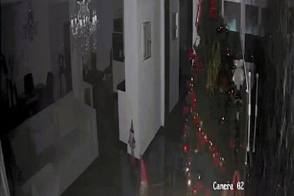 A TikTok clip showing a creepy elf decoration seemingly moving on its own at 3:15 am has gone viral with 23M views, sparking comparisons to Toy Story and Five Nights at Freddy’s.