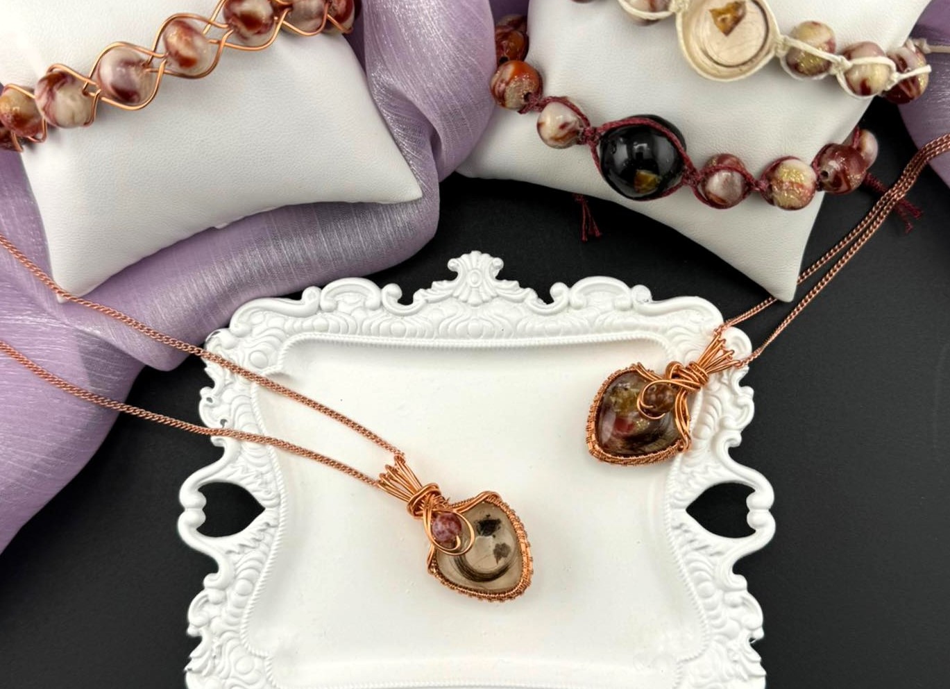 A Canadian jeweler has carved out a unique niche, creating custom pieces using materials like human bones, semen, umbilical cords, and breastmilk. Her daring work often goes viral!