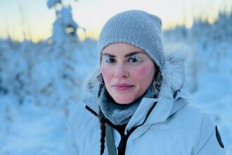 A woman living off-grid in remote Canada takes a 10-hour, 300-mile round trip every 6-8 weeks for groceries, spending nearly £1,000 per trip. See how she plans her journey.