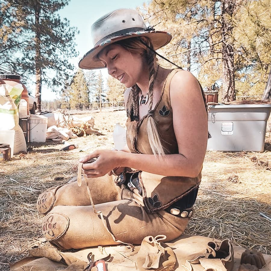 Meet the woman saving \$17K a year by living in a tent, eating roadkill, and making her own clothes—discover her wild, eco-friendly lifestyle in the great outdoors today!