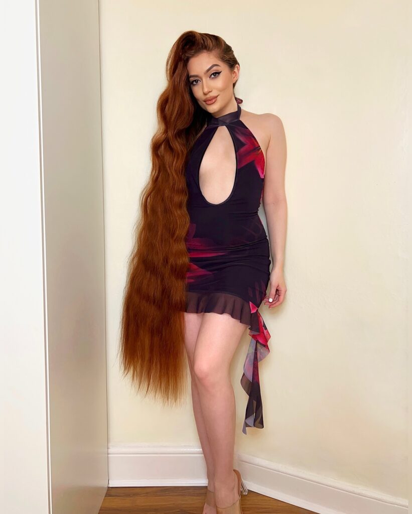 Real-life Rapunzel with 4ft 7in hair gets 500 proposals a year but struggles to date. Jasmine Larsen shares her challenges with fame, love, and bizarre fan requests.