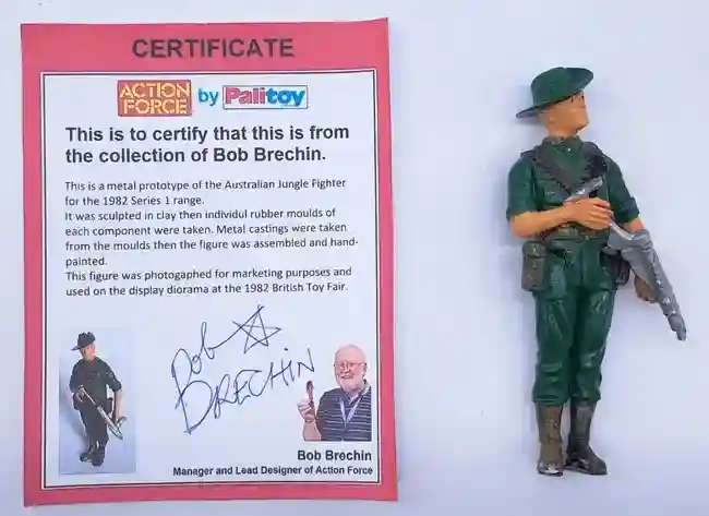 Bob Brechin, the mastermind behind UK Action Man designs, auctioned his personal toy collection for £26,300—nearly four times its estimate—delighting collectors with unique items.