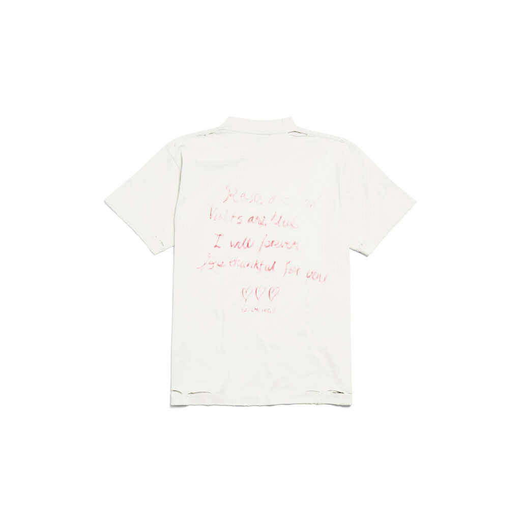 Balenciaga's Valentine’s Day collection features £925 hoodies and £550 tees with lipstick prints and holes, sparking mixed reactions over the bold designs and hefty prices.