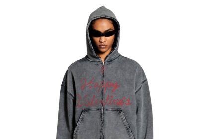 Balenciaga's Valentine’s Day collection features £925 hoodies and £550 tees with lipstick prints and holes, sparking mixed reactions over the bold designs and hefty prices.