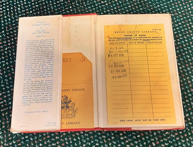 A children's book returned nearly 50 years late! *The Boy and The River* was found in a donation box and is now heading to an archive. Where has it been all this time?