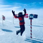 Cat Burford, a 43-year-old dentist from Cornwall, skied 700 miles solo across Antarctica in 53 days, braving -30°C and harsh winds to fulfill her lifelong dream.