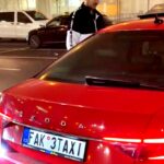 A Brit tourist in Prague was stunned when her Bolt cab arrived with a "FAK 3TAXI" license plate. Though amused, she warns travelers to prioritize safety when booking rides.