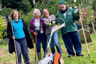 A Winchester charity maintaining St Giles Hill Graveyard is banned from using power tools due to council insurance rules, sparking fears for the site's upkeep.