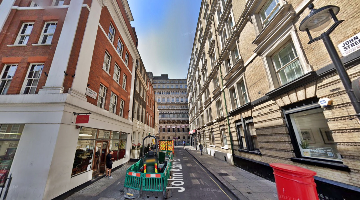 Delivery mishap leaves Covent Garden street covered in gallons of mayonnaise, sparking laughter and puns like “May oh” and “What the Hellman?” as workers clean up the mess.