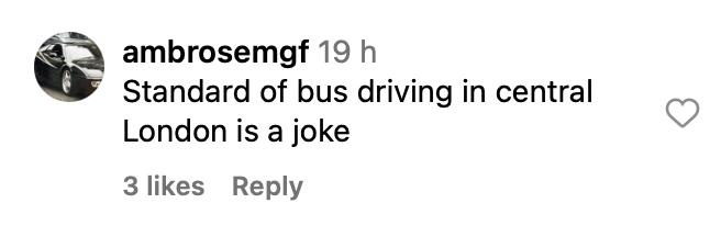 Social media comment on the post of A London bus driver smashed a window after misjudging a turn near The Shard, sparking debate over blame. Locals criticized bystanders for filming instead of helping.