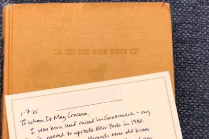 Ernest Hemingway's The Sun Also Rises returned to a Connecticut library 56 years late, accompanied by a heartfelt note and cheque, charming locals and going viral online.