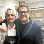 Gavin and Stacey star James Corden surprises staff at Colmans fish and chip shop in South Shields after attending David Miliband's lecture, sparking mixed reactions from locals.