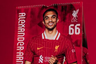 Liverpool fans might bid farewell to Trent Alexander-Arnold as he's featured in their 2025 calendar despite his contract expiring this summer, fueling Real Madrid transfer rumors.