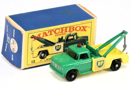 Rare Matchbox toy lorry with the wrong colors sells for a staggering £13,500 at auction, far exceeding its estimated value due to its unique and limited production run.