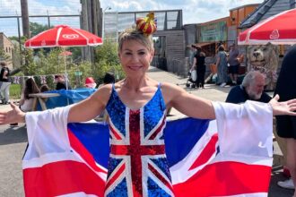 Royal superfan Sharron Tonge has traveled thousands of miles for events like Queen Elizabeth's Jubilee and King Charles' Coronation, urging Brits to support the monarchy.