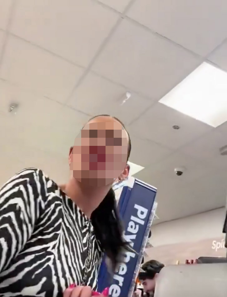 Tesco checkout feud erupts in Redditch as a man films a woman, sparking a heated exchange over poodles, privacy, and police intervention.