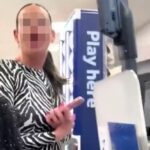 Tesco checkout feud erupts in Redditch as a man films a woman, sparking a heated exchange over poodles, privacy, and police intervention.