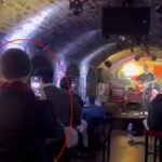 Singer stunned as Green Day’s Billie Joe Armstrong surprises him at Liverpool’s Cavern Club, clapping and filming as he performs Green Day’s iconic *Good Riddance*.